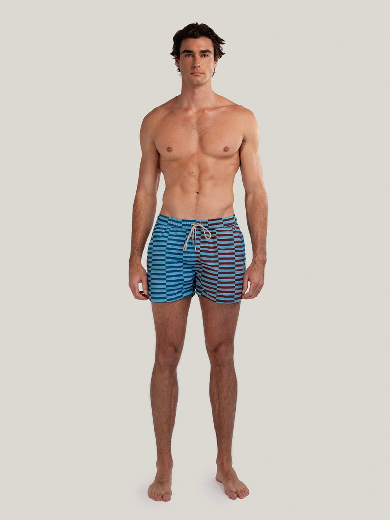 Boardwalk Trunk Split Stripe