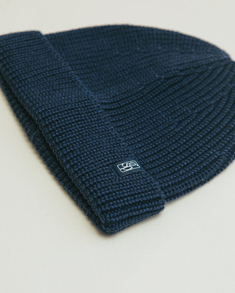 Bow Beanie in Midnight
