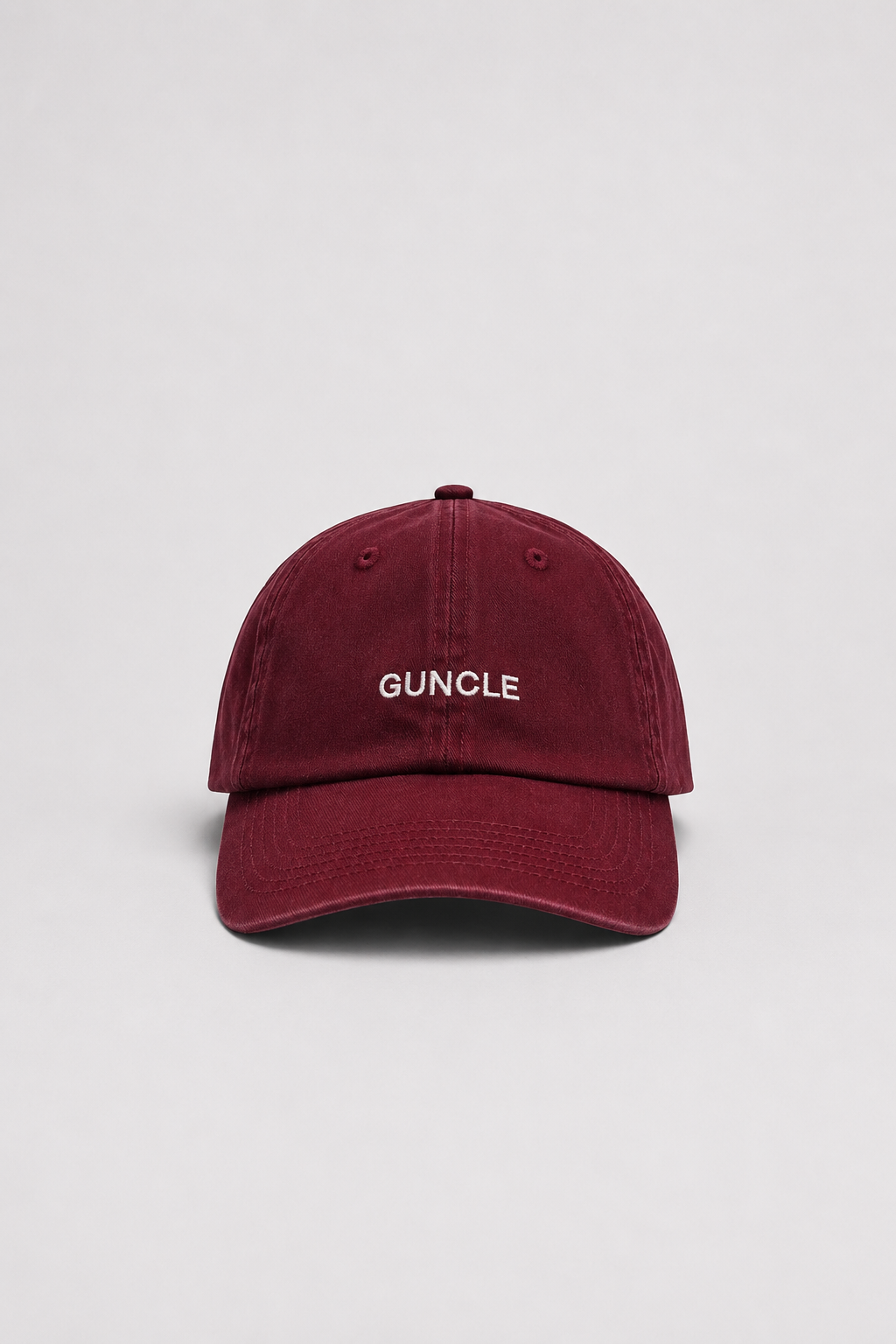 Guncle Hat in Maroon