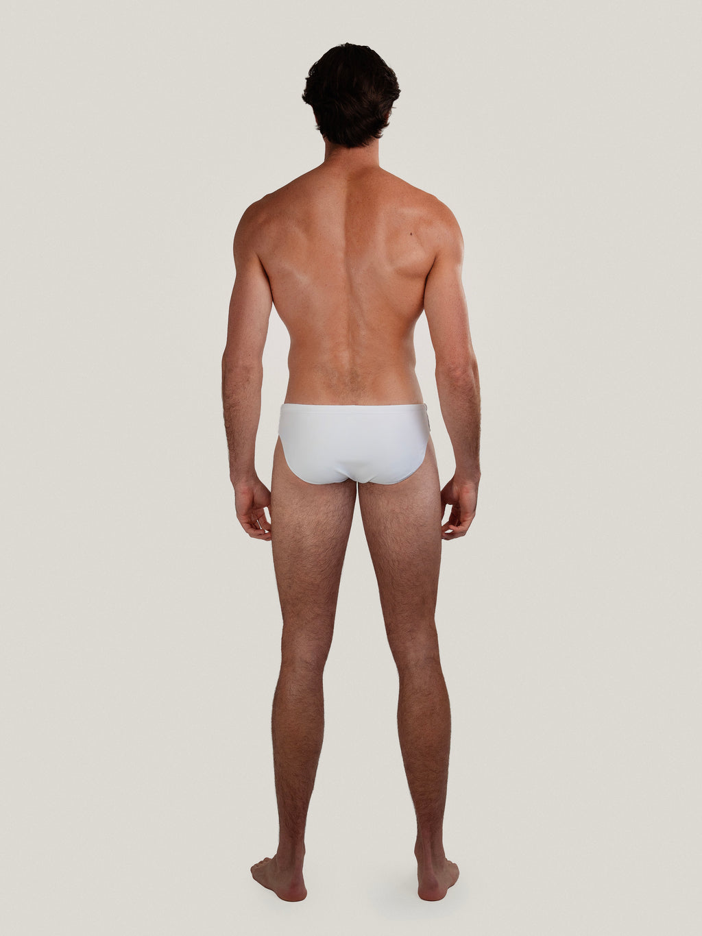 Ribbed Dune Brief White