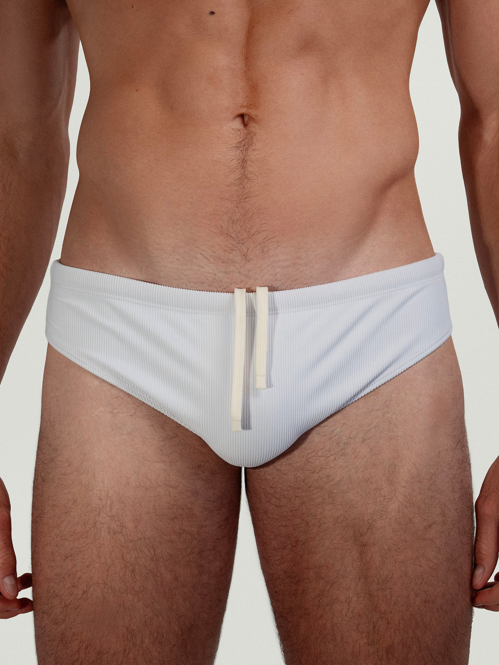 Ribbed Dune Brief White