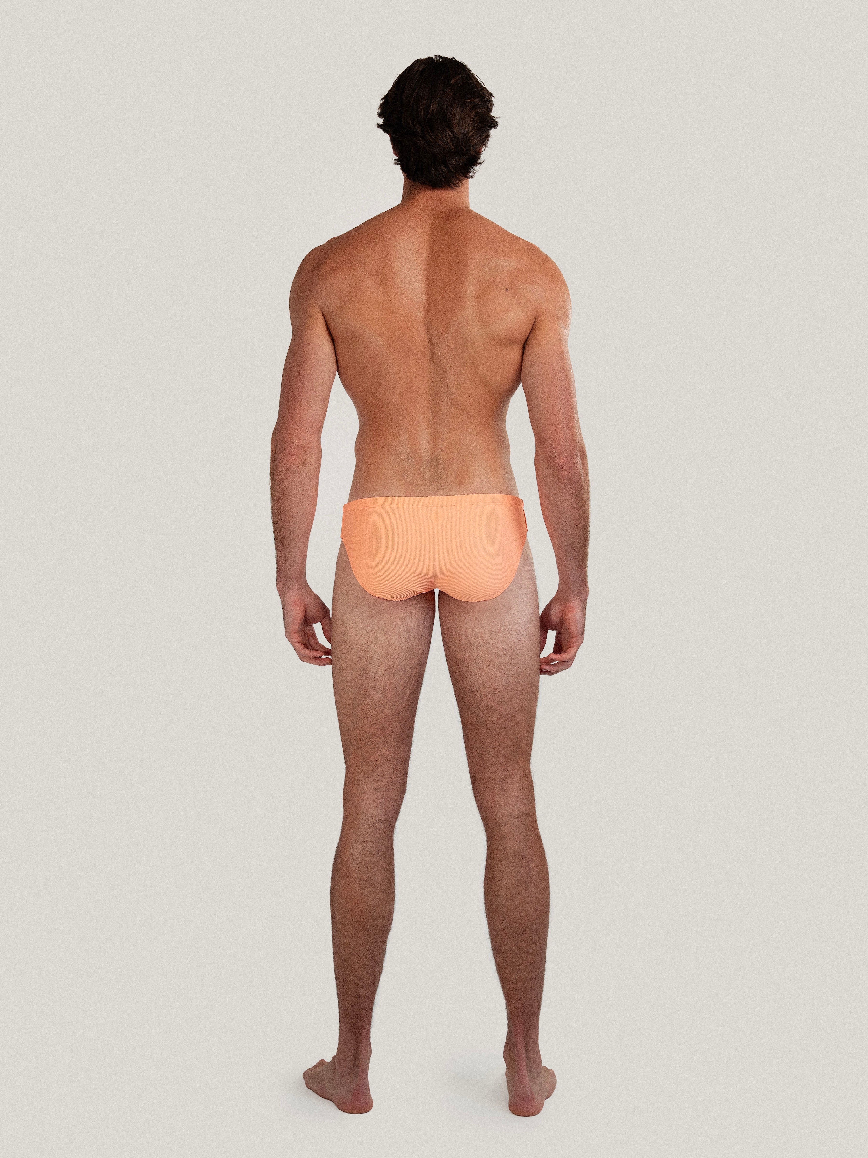 Ribbed Dune Brief Cantaloupe