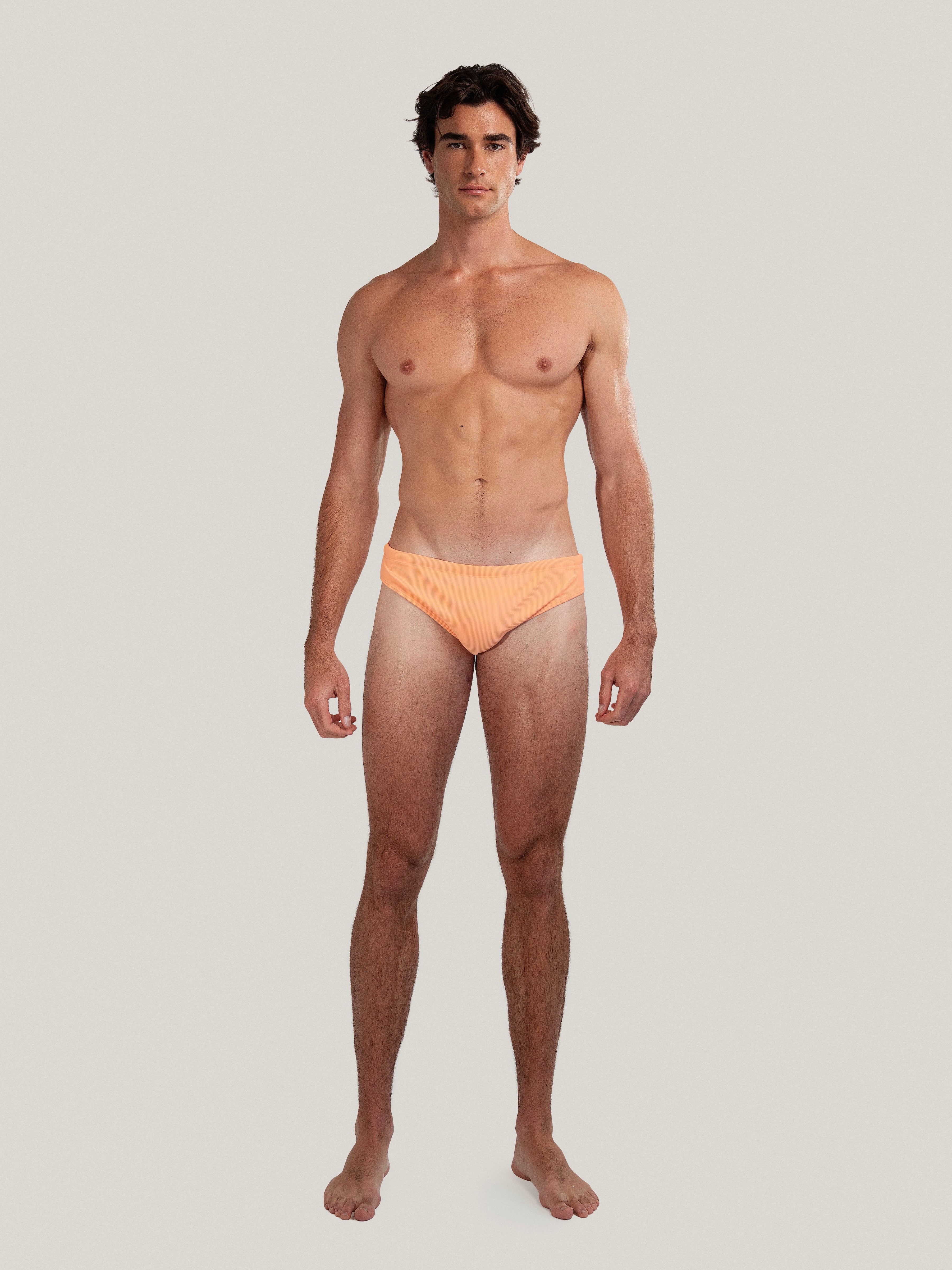 Ribbed Dune Brief Cantaloupe