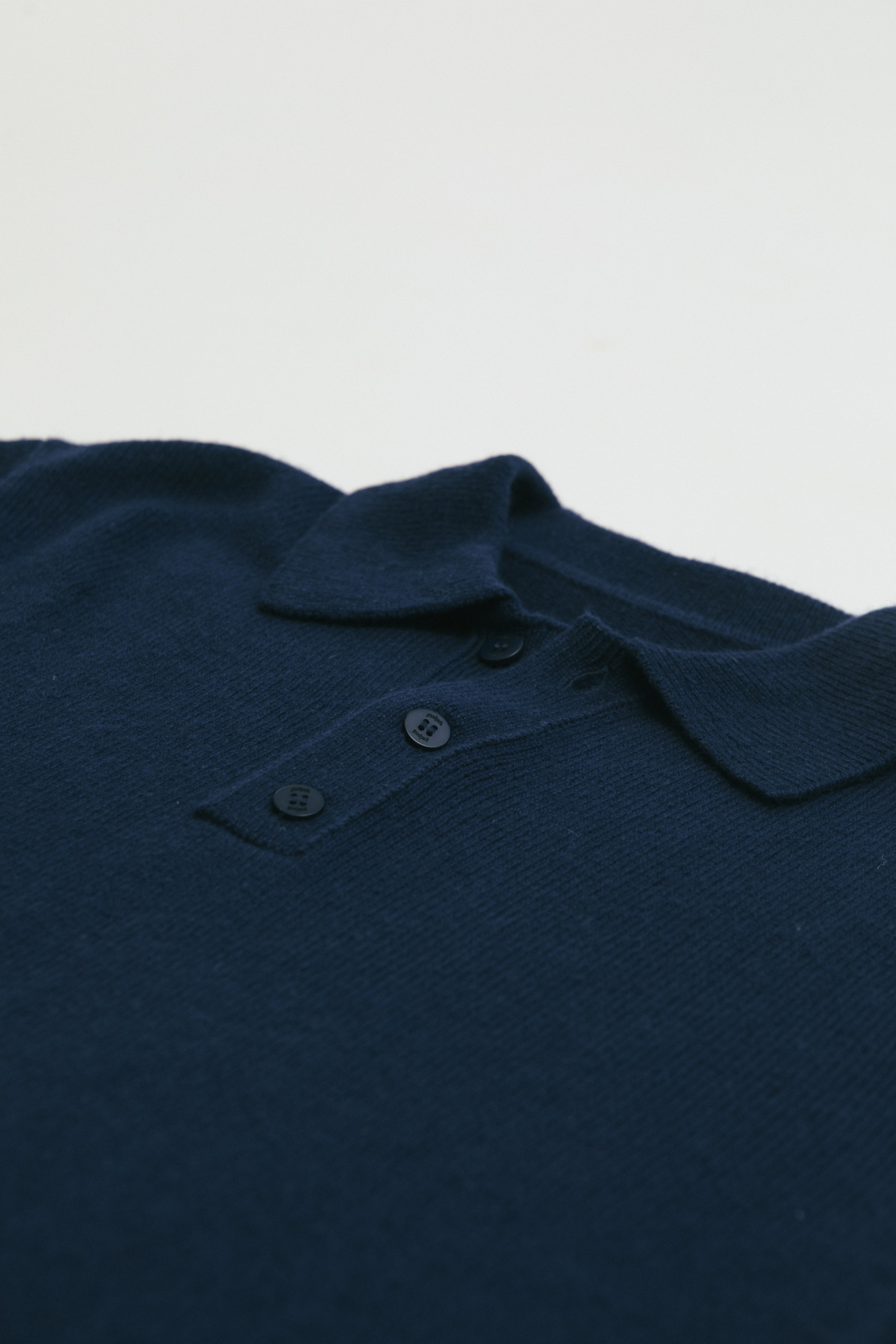 Meadow Knit Polo in Midnight