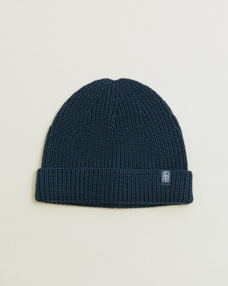 Bow Beanie in Midnight