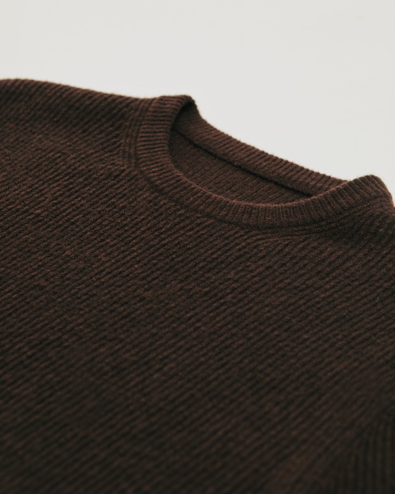 Carousel Crew Sweater in Bark