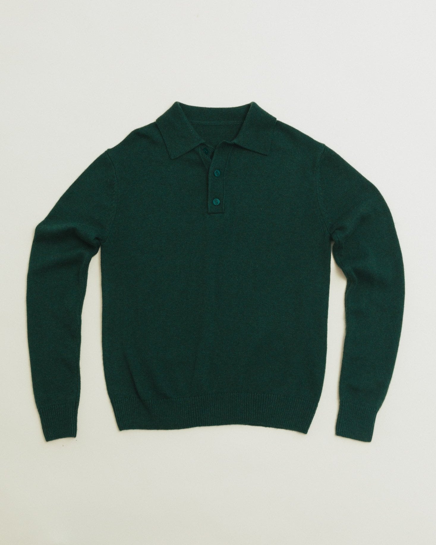 Meadow Knit Polo in Thicket