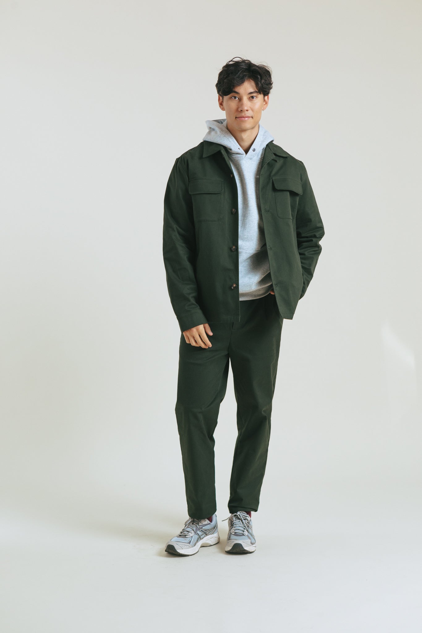 Bench Straight Field Pant in Mosswood