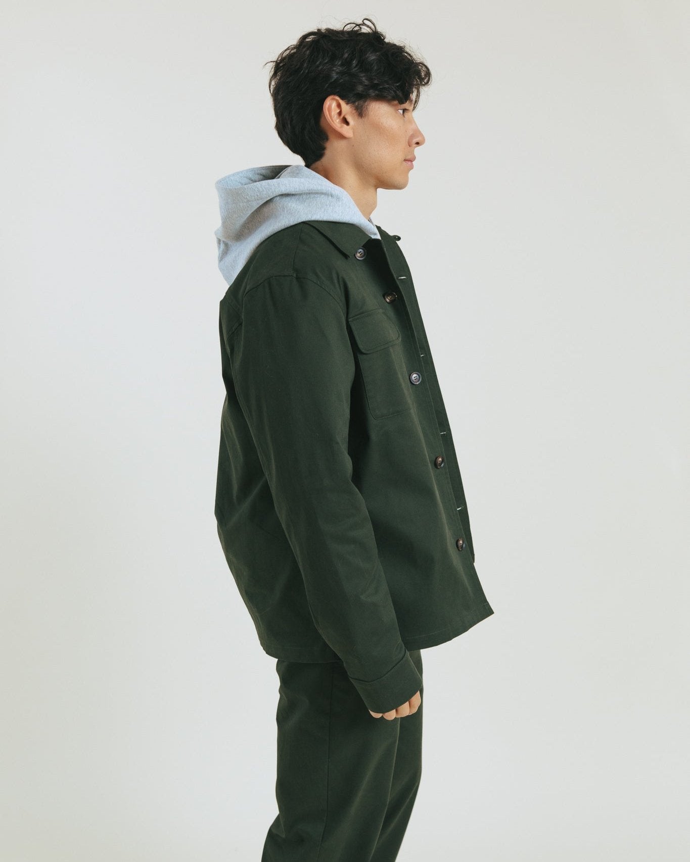 Bench Chore Jacket in Mosswood