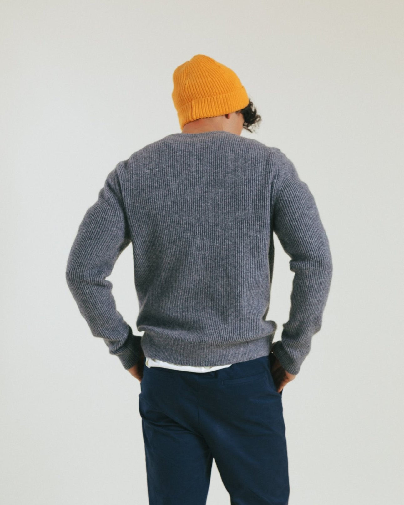 Carousel Crew Sweater in Overcast