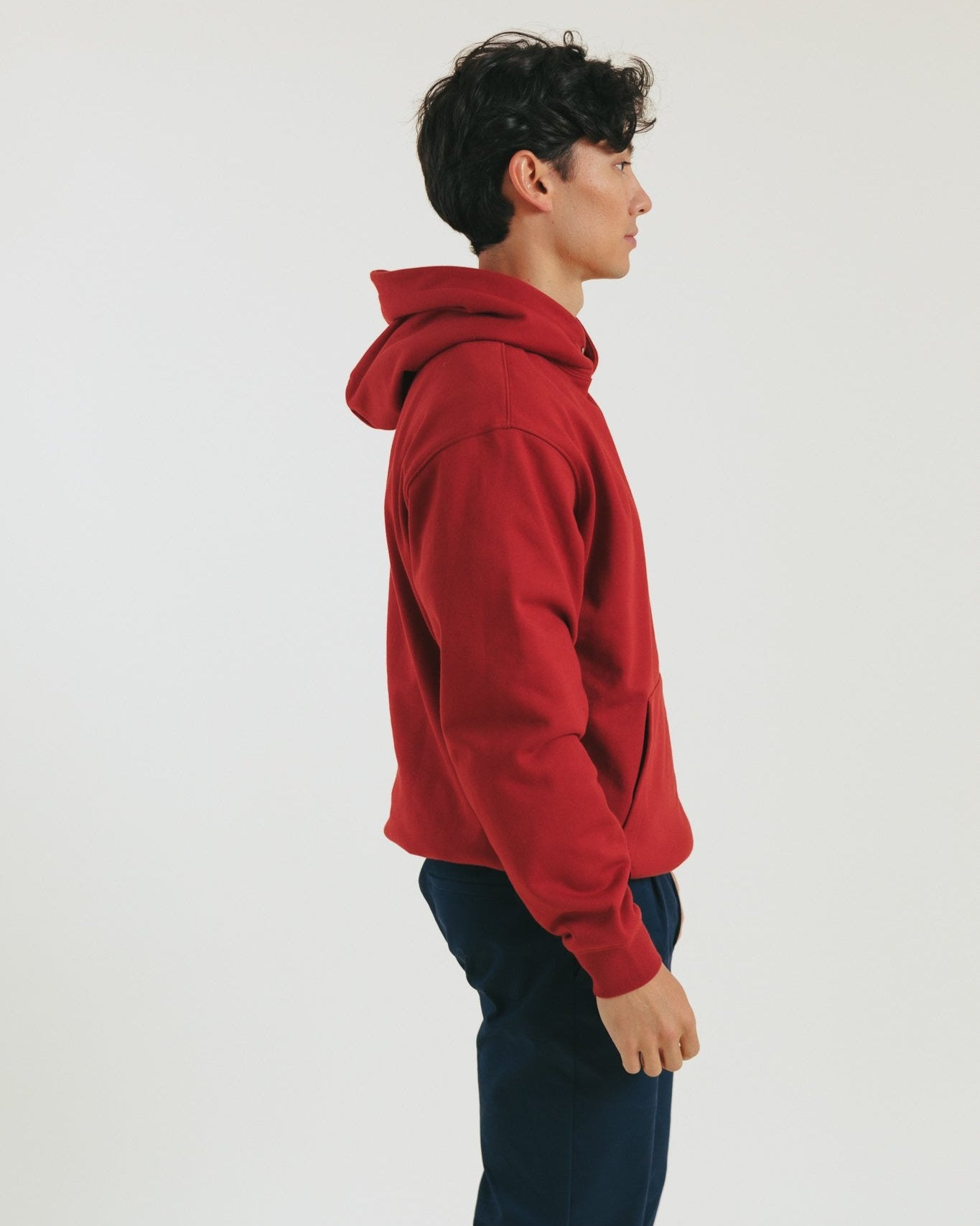 Arbor Soft-Touch Hoodie in Brick