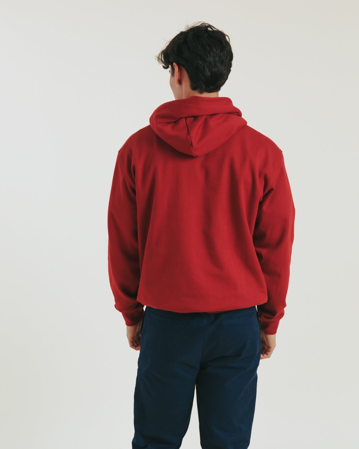 Arbor Soft-Touch Hoodie in Brick