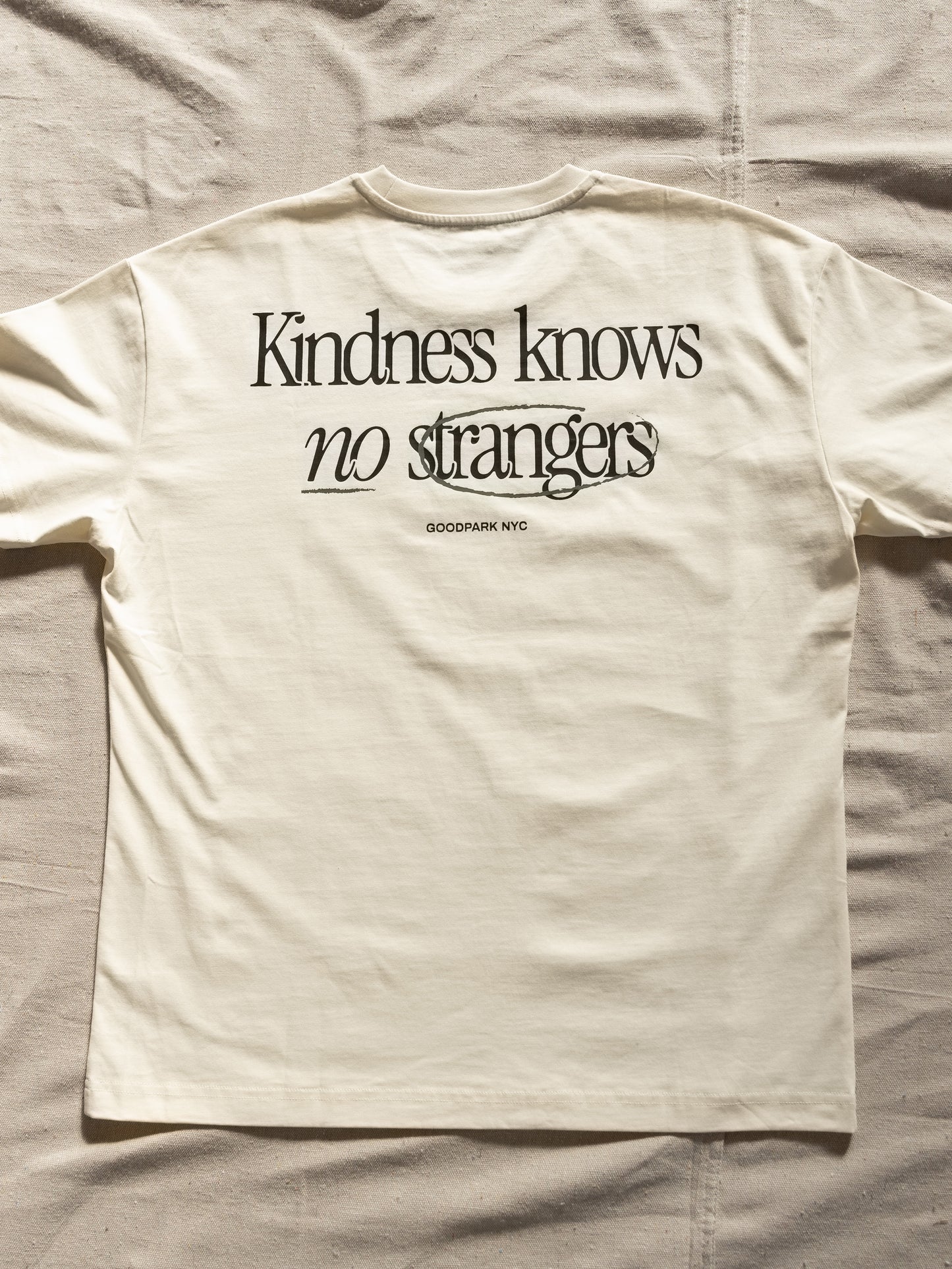 Camiseta de Punto Pesado Kindness