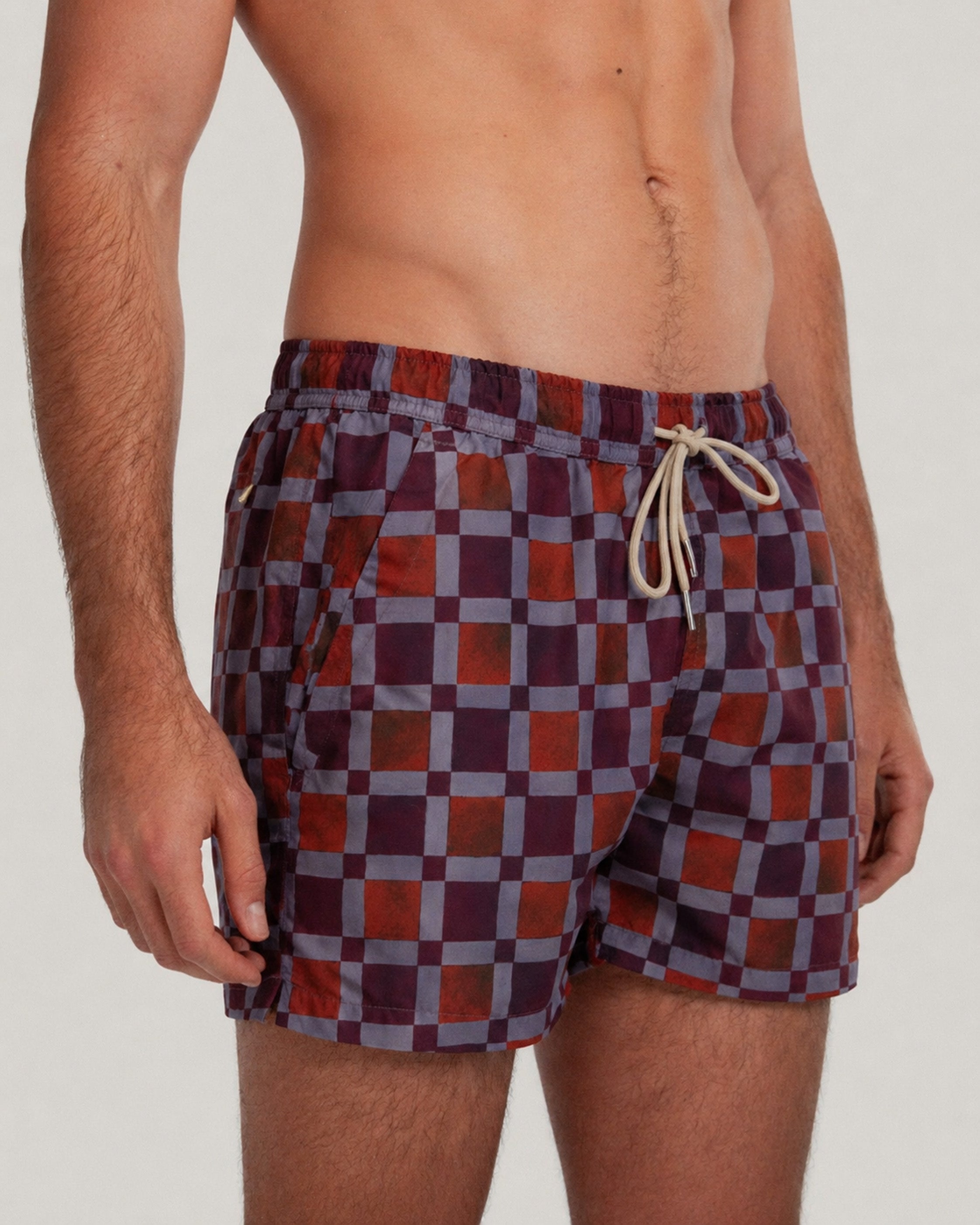 Boardwalk Trunk Plum Tile